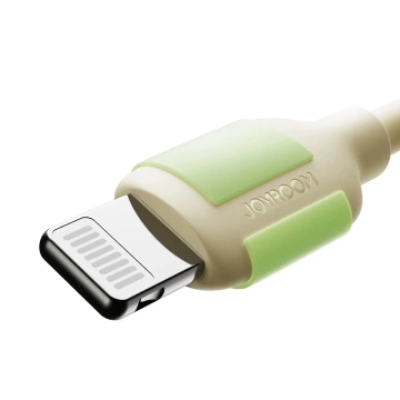 Kabel Joyroom S-A53 30W USB-C – Lightning 1,2m Beżowy Fluorescencyjny