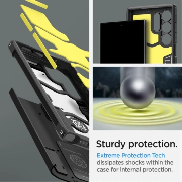 Etui Spigen Tough Armor do Samsung Galaxy S24 Ultra Black