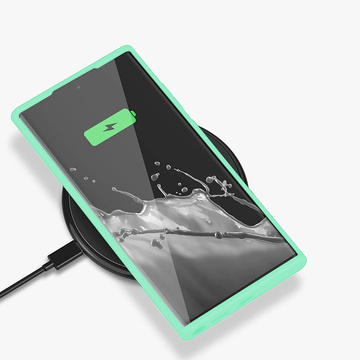Schutzhülle für Alogy Thin Soft Case für Samsung Galaxy S22 Ultra Türkis