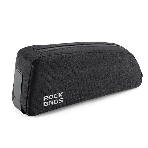 Rockbros 0.9l wasserdichte Fahrradtasche für Rahmen-Oberrohr - Schwarz