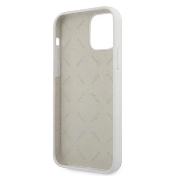 Guess GUHCP12LLSVSCR iPhone 12 Pro Max 6,7" kremowy/cream Hardcase Script Vintage