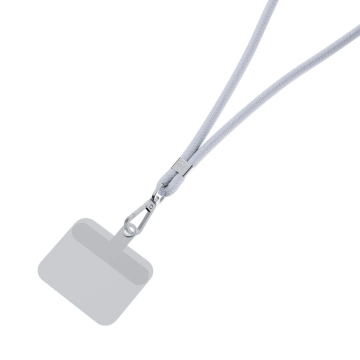 Universelles Smartphone-Lanyard 3mk EasyClip Grey (Silber)