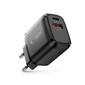 Ładowarka Tech-Protect NCA30 30W 2xUSB PD QC3.0 – błyskawiczne ładowanie w stylowym designie