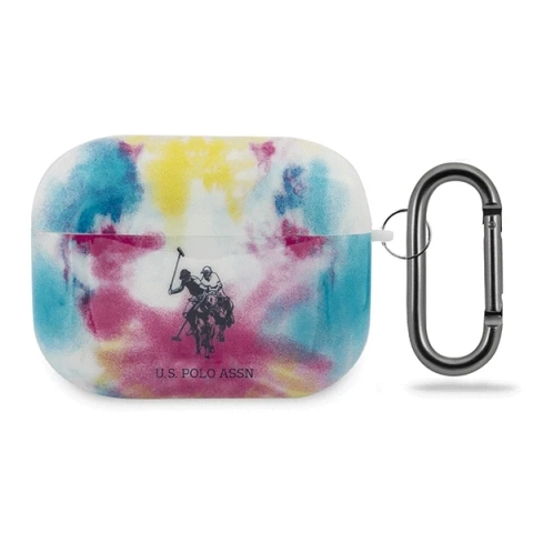Etui ochronne na słuchawki US Polo Tie & Dye Collection do Apple AirPods Pro multikolor