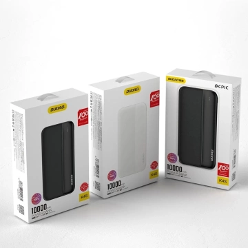 Dudao K4S Powerbank 2x USB Typ A 10000mAh 5V / 2A weiß