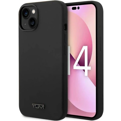 Etui na telefon Tumi Liquid Silicone hardcase do iPhone 14 Plus czarny/black