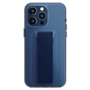 Etui do iPhone 15 Pro Max UNIQ Heldro Mount Grip Stand Niebieskie