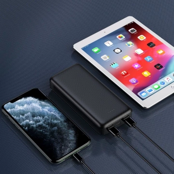 Powerbank Bateria zewnętrzna VEGER A20 - 20 000mAh czarny (W2015)