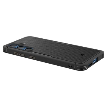 Etui für Samsung Galaxy S25 Mattschwarz Spigen Core Armor Mag MagSafe