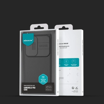 Etui Nillkin Camshield Pro für Samsung Galaxy S24 Ultra Schwarz