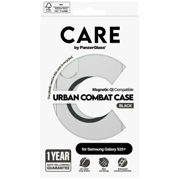 Etui do Samsung Galaxy S25 Plus CARE von PanzerGlass Flagship MagSafe Black