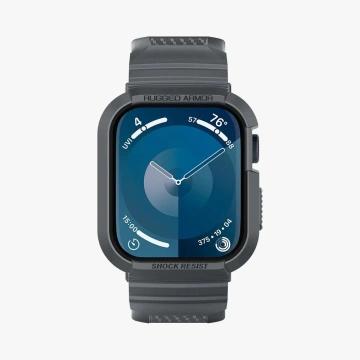 Pasek do Apple Watch 4–9 / SE 44–45mm Spigen Rugged Armor Pro Szary