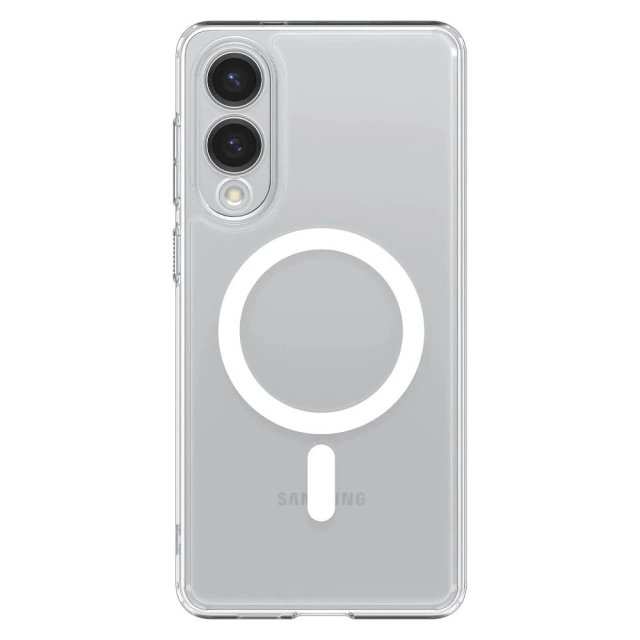 Etui Spigen Ultra Hybrid Mag z MagSafe na Samsung Galaxy S25 Edge - przezroczyste