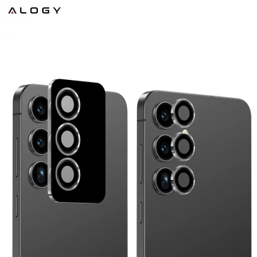 3x Szkło hartowane na ekran + szkło na obiektyw do Samsung Galaxy S25 Plus ochronne szkiełko na ekran i aparat 9H Alogy GlassGuard Pack™️ zestaw szkieł ochronnych
