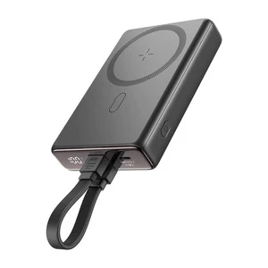 Magnetyczny Powerbank z Podstawką Joyroom JR-PBM01 10000mAh 20W Czarny