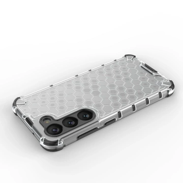 Etui Honeycomb do Samsung Galaxy S23 pancerny hybrydowy pokrowiec czarne