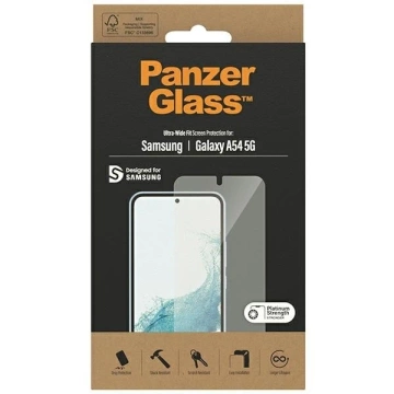 Gehärtetes Glas für Samsung Galaxy A54 5G PanzerGlass Ultra-Wide Fit CamSlider