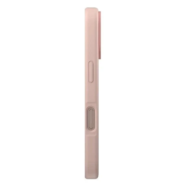 Etui do iPhone 16 Pro UNIQ Lino Hue MagSafe Silikon Różowe