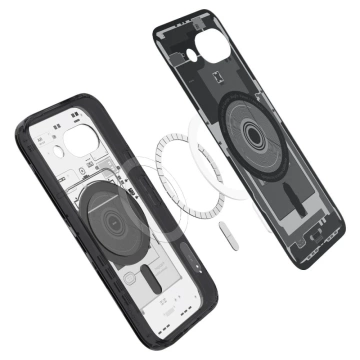 Etui do Google Pixel 9a Spigen Ultra Hybrid MagSafe Zero One Black