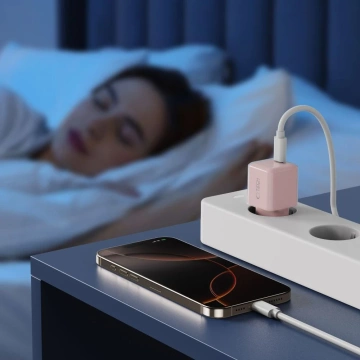 Ładowarka Sieciowa USB-C Tech-Protect NCM25 25W PD Różowa