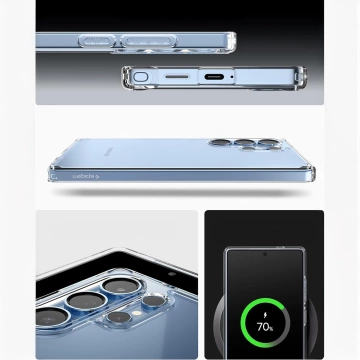 Etui do Samsung Galaxy S25 Ultra Spigen Ultra Hybrid Crystal Clear 