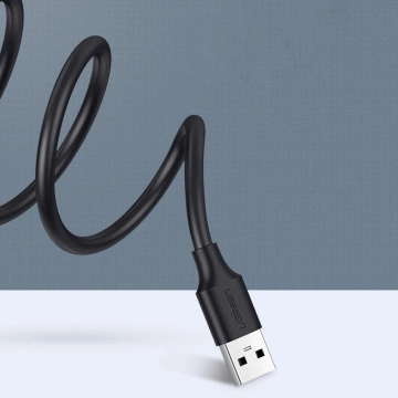 Przedłużka UGREEN adapter USB 2.0 0,5m czarny (US103)