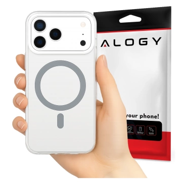 Etui do Apple iPhone 17 Pro – matowa obudowa do MagSafe z ochroną obiektywu, smukłe i odporne na zarysowania, idealne dopasowanie – Alogy Skinny MatteCase™ Białe + 2x Szkło Hartowane