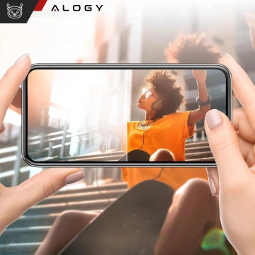Szkło hartowane Prywatyzujące do Samsung Galaxy S23 matowa ochrona na ekran Alogy Privacy Glass