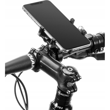 Lenkerfahrradhalter für Alupro Universal Black Smartphone