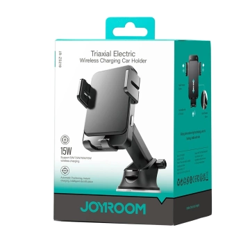 Uchwyt Joyroom JR-ZS219 15W Qi Elektryczny Ładowarka Indukcyjna Czarny