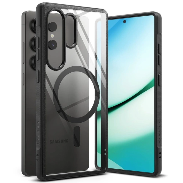 Etui für Samsung Galaxy S25 Ultra Ringke Fusion Bold Magnetic MagSafe Schwarz