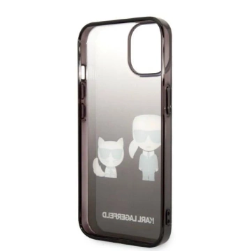 Etui Karl Lagerfeld KLHCP14STGKCK do Apple iPhone 14 6,1" hardcase Gradient Ikonik Karl & Choupette