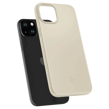 Spigen Thin Fit Hülle für Apple iPhone 15 Plus – Beige