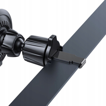 Magnetischer Autohalter MagSafe mit 15W Ladegerät für den Autogrill Vent Car schwarz