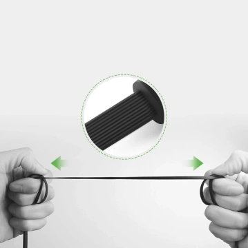 Kabel UGREEN płaski kątow przewód audio AUX 3,5 mm mini jack 0,5 m czarny (AV119 10596)