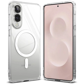 Etui für Samsung Galaxy S25 Edge Ringke Fusion Magnetic MagSafe Clear