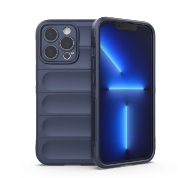 Magic Shield Case Hülle für iPhone 13 Pro Max flexible gepanzerte dunkelblaue Hülle
