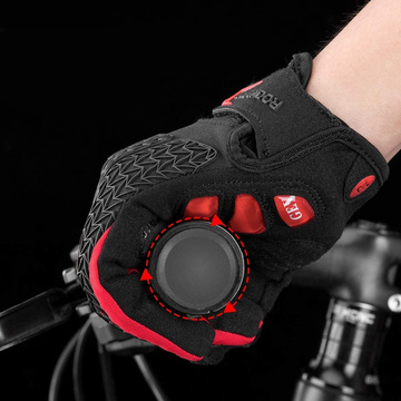 Fahrradhandschuhe L RockBros Fahrradhandschuhe S169-1BR-L Schwarz-Rot
