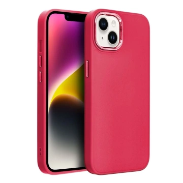 Etui obudowa ochronna Futerał FRAME do iPhone 15 magenta