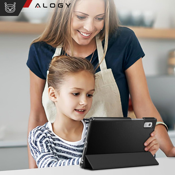 Tablet-Hülle für Lenovo Tab M9 2023 9" TB310XU TB310FU Gehäuse Case Alogy Book Cover Schwarz