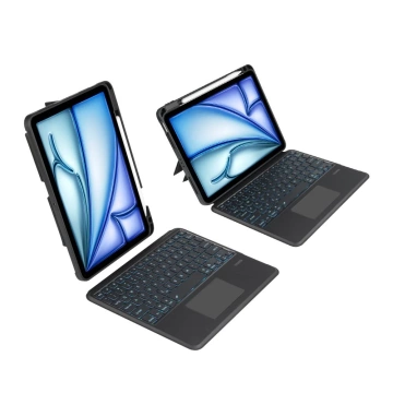 Etui Scmag Pen + Keyboard do Apple iPad Air 10.9 4 / 5 / 2020-2022 / 11 6 / 2024 Black