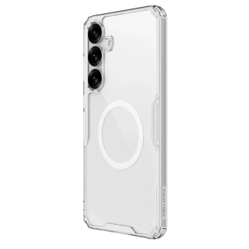 Hülle für Samsung Galaxy S25 Nillkin Nature TPU MagSafe Weiß