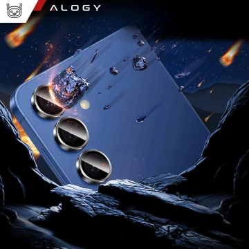 Glas für Samsung Galaxy S25 Plus Kameraobjektivabdeckung Alogy ProCam Shield™️ Schutzhülle