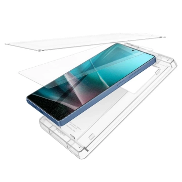 Szkło Hybrydowe do Samsung Galaxy S25 Ultra Spigen Elite Shield "EZ Fit" HD Clear