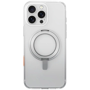 Etui UNIQ Swivix 360 Rotating Kickstand Przezroczyste do iPhone 16 Pro