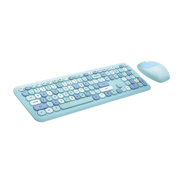 MOFII 666 2.4G Kabelloses Tastatur-Maus-Set (Blau)
