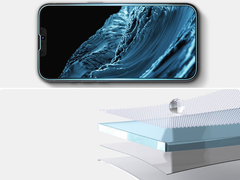 2x Spigen Glas.tR EZ Fit Panzerglas für Apple iPhone 13/13 Pro / 14