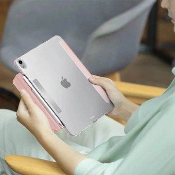 Etui UNIQ Camden Click na iPad Air 13" 2024 - beżowe