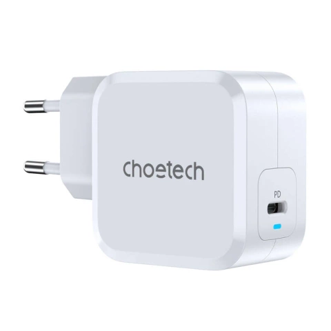 Ładowarka Choetech PD8007 USB-C PD 45W EU Biała