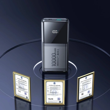 Powerbank Joyroom 10000mAh 22.5W z 2 kablami – gotowy do ładowania